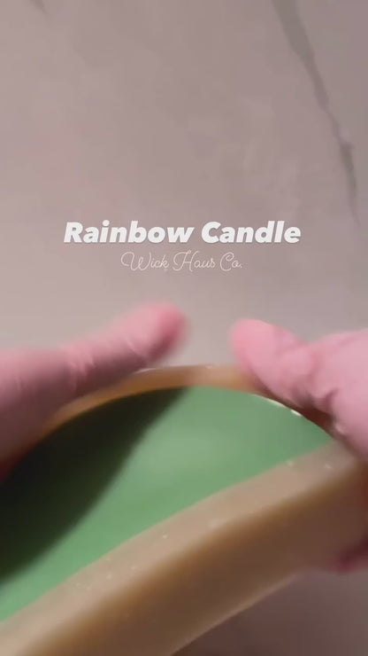 Rainbow Candle